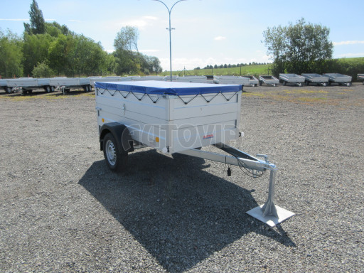 Nejlevnější přívěsný vozík za osobní auto HD 3 750kg 2,07x1,10/0,70 nástavba č.8