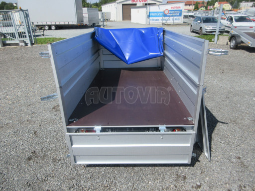 Nejlevnější přívěsný vozík za osobní auto HD 3 750kg 2,07x1,10/0,70 nástavba č.10
