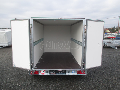 Dvounápravový skříňový přívěs ZV 27 2,0T B2 2,50x1,48/1,50