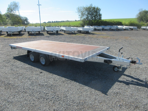 Dvounápravový přívěs ZV 41 2,7T B2 4,50x2,00 10