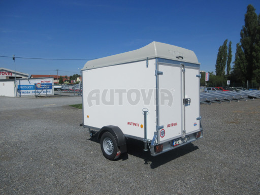 Bazarový skříňový přívěs ZV 27 N1 O 2,50x1,48/1,65 č.4