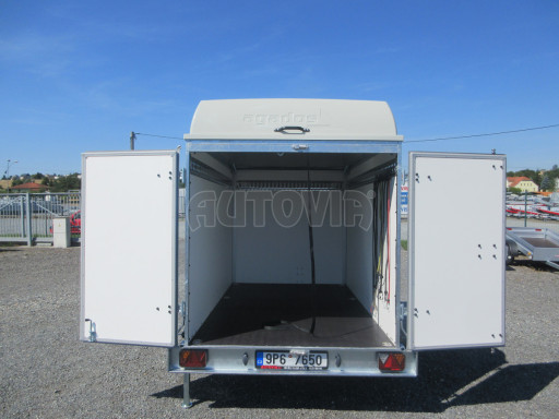 Bazarový skříňový přívěs ZV 27 N1 O 2,50x1,48/1,65 č.12