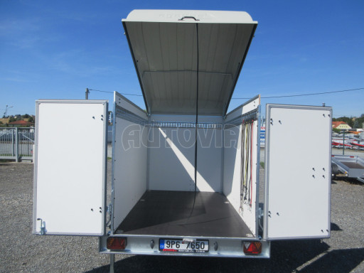 Bazarový skříňový přívěs ZV 27 N1 O 2,50x1,48/1,65 č.13