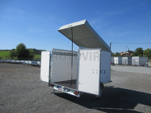 Bazarový skříňový přívěs ZV 27 N1 O 2,50x1,48/1,65 č.14