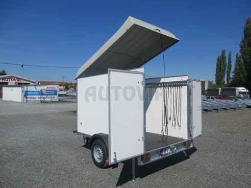 Bazarový skříňový přívěs ZV 27 N1 O 2,50x1,48/1,65 č.15