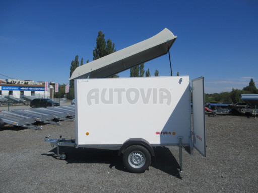 Bazarový skříňový přívěs ZV 27 N1 O 2,50x1,48/1,65 č.16