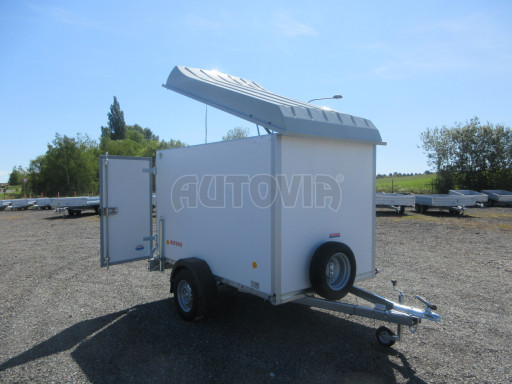 Bazarový skříňový přívěs ZV 27 N1 O 2,50x1,48/1,65 č.18