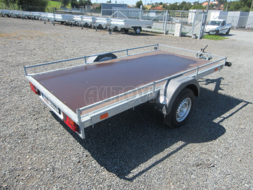Bazarový přívěs pro převoz drobné mechanizace AMS 1,3T 3,00x1,60