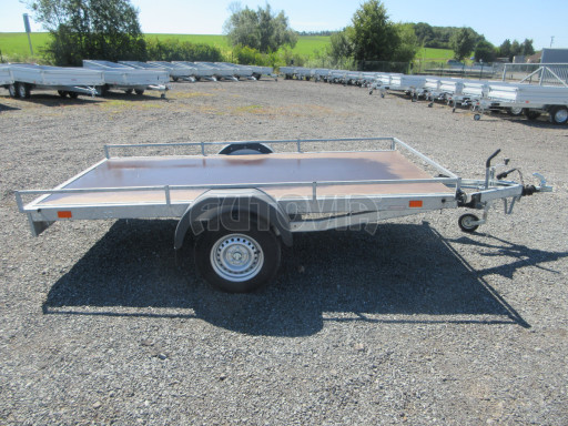 Bazarový přívěs pro převoz drobné mechanizace AMS 1,3T 3,00x1,60