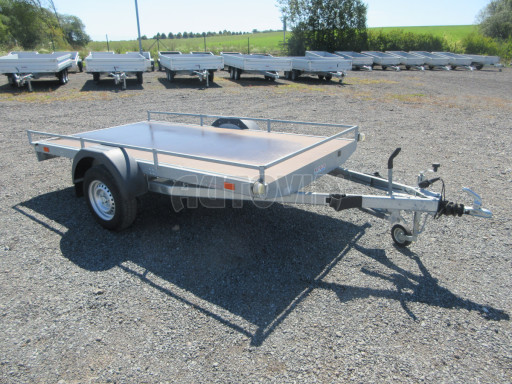 Bazarový přívěs pro převoz drobné mechanizace AMS 1,3T 3,00x1,60