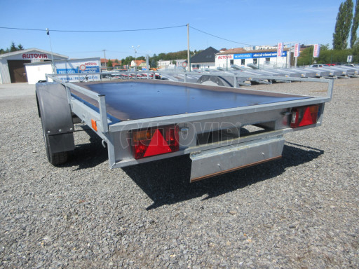 Bazarový přívěs pro převoz drobné mechanizace AMS 1,3T 3,00x1,60