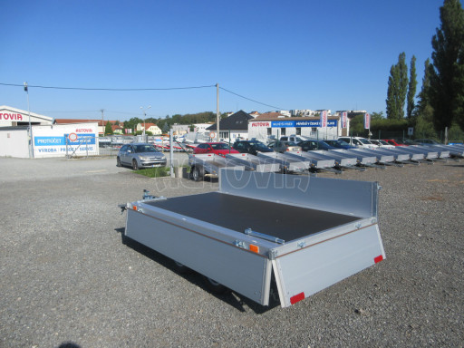 Přívěs za osobní auto ZV 22 750kg N2 2,55x1,50 10 kola č.13