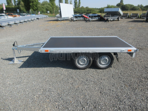 Přívěs za osobní auto provedení plato ZV 22 750kg N2 2,55x1,50