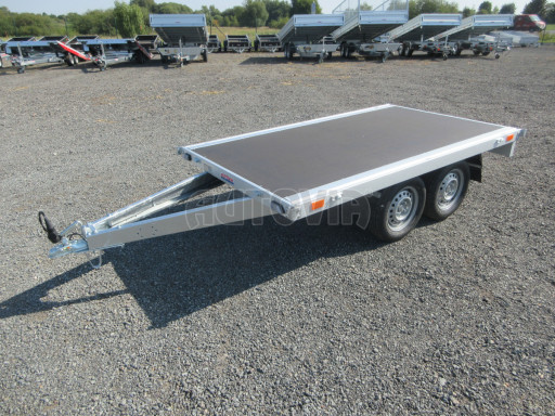 Přívěs za osobní auto provedení plato ZV 22 750kg N2 2,55x1,50