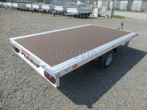 Přívěsný vozík pro přepravu mechanizace ZV 32 750kg N1 3,00x1,80