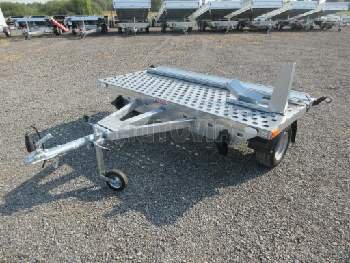 Přívěsný vozík pro přepravu motocyklů a jízdních kol MKB 750kg 1,07x2,31
