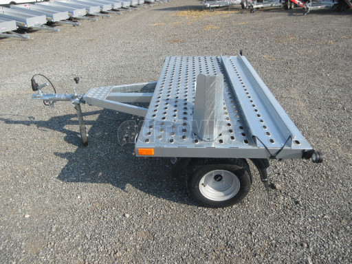 Přívěsný vozík pro přepravu motocyklů a jízdních kol MKB 750kg 1,07x2,31