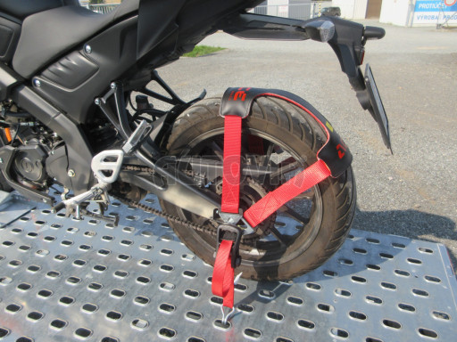 Přívěsný vozík pro přepravu motocyklů a jízdních kol MKB 750kg 1,07x2,31