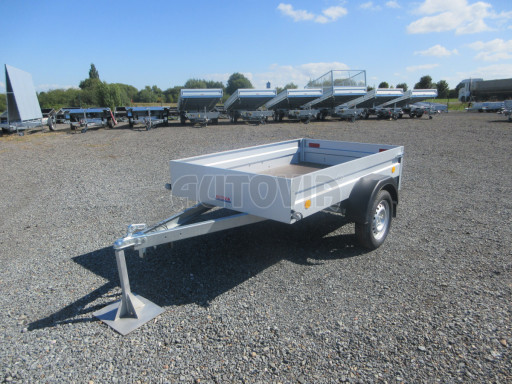 Celoplechový zinkovaný nákladní přívěs HD 27 2,06x1,26/0,30 č.1