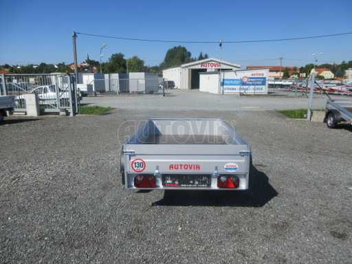 Celoplechový zinkovaný nákladní přívěs HD 27 2,06x1,26/0,30 č.5