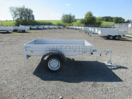 Celoplechový zinkovaný nákladní přívěs HD 27 2,06x1,26/0,30 č.7