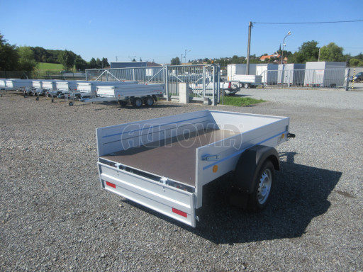Celoplechový zinkovaný nákladní přívěs HD 27 2,06x1,26/0,30 č.11