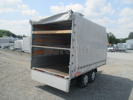 Bazarový valníkový přívěs s plachtou ZV 33 2,5T B2 3,33x1,70/1,70 č.6