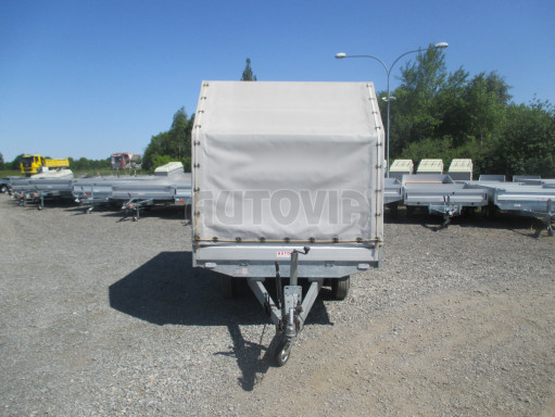 Bazarový valníkový přívěs s plachtou ZV 33 2,5T B2 3,33x1,70/1,70 č.8