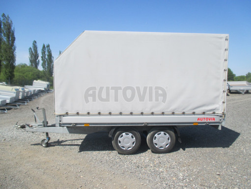 Bazarový valníkový přívěs s plachtou ZV 33 2,5T B2 3,33x1,70/1,70 č.9