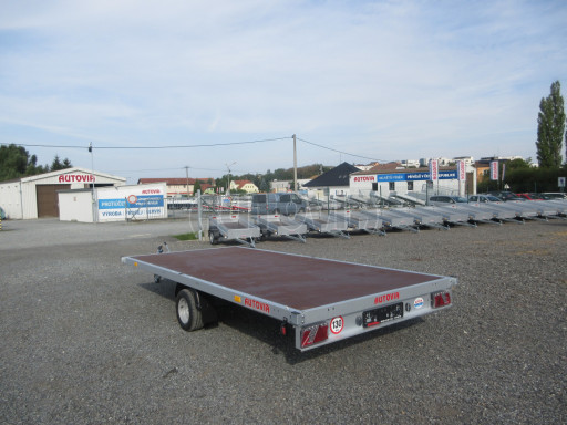 Jednonápravový vozík plato ZV 41 1,3T B1 4,17x2,00 10