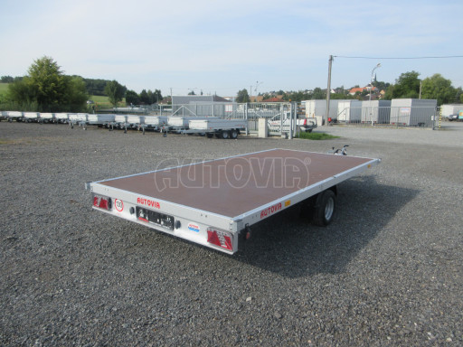 Jednonápravový vozík plato ZV 41 1,3T B1 4,17x2,00 10