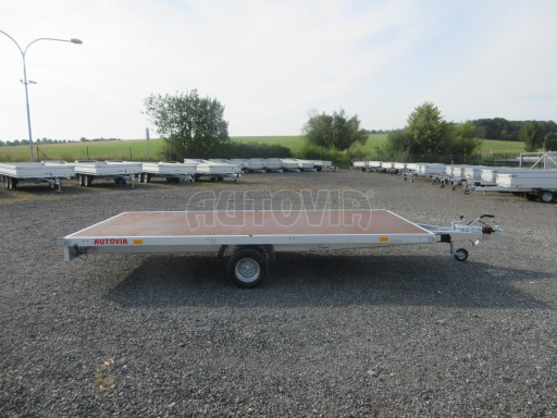 Jednonápravový vozík plato ZV 41 1,3T B1 4,17x2,00 10