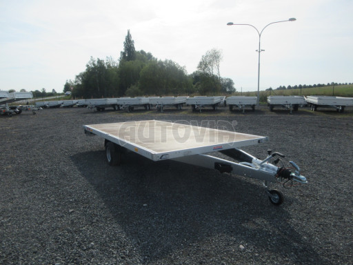 Jednonápravový vozík plato ZV 41 1,3T B1 4,17x2,00 10