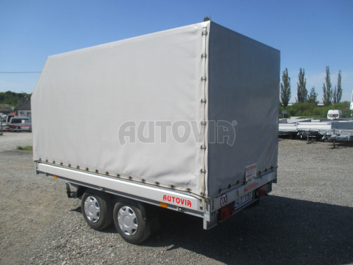 Bazarový valníkový přívěs s plachtou ZV 33 2,5T B2 3,33x1,70/1,70 č.3