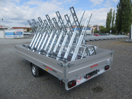 Cyklo 22 nákladní přívěs ZV 41 750kg N1 4,17x2,00/0,35 zesílená náprava č.4