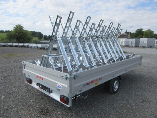 Cyklo 22 nákladní přívěs ZV 41 750kg N1 4,17x2,00/0,35 zesílená náprava č.6