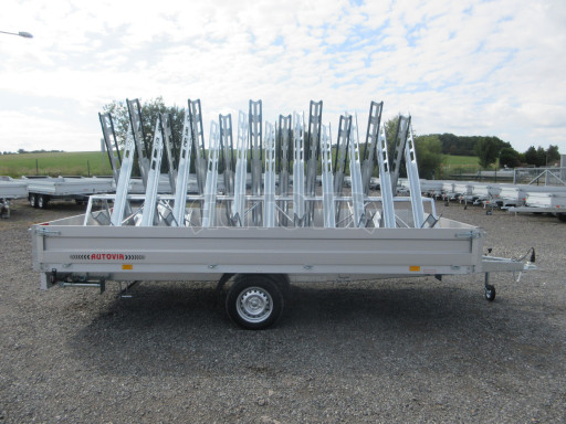 Cyklo 22 nákladní přívěs ZV 41 750kg N1 4,17x2,00/0,35 zesílená náprava č.7