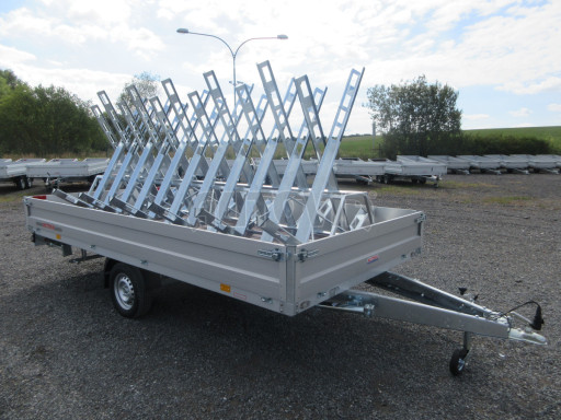Cyklo 22 nákladní přívěs ZV 41 750kg N1 4,17x2,00/0,35 zesílená náprava č.8
