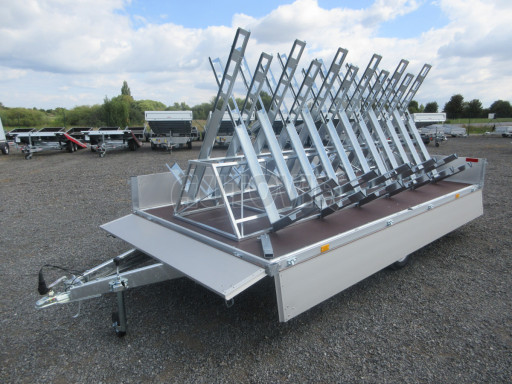 Cyklo 22 nákladní přívěs ZV 41 750kg N1 4,17x2,00/0,35 zesílená náprava č.10