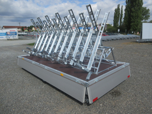 Cyklo 22 nákladní přívěs ZV 41 750kg N1 4,17x2,00/0,35 zesílená náprava č.12