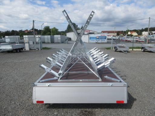 Cyklo 22 nákladní přívěs ZV 41 750kg N1 4,17x2,00/0,35 zesílená náprava č.13