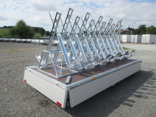 Cyklo 22 nákladní přívěs ZV 41 750kg N1 4,17x2,00/0,35 zesílená náprava č.14