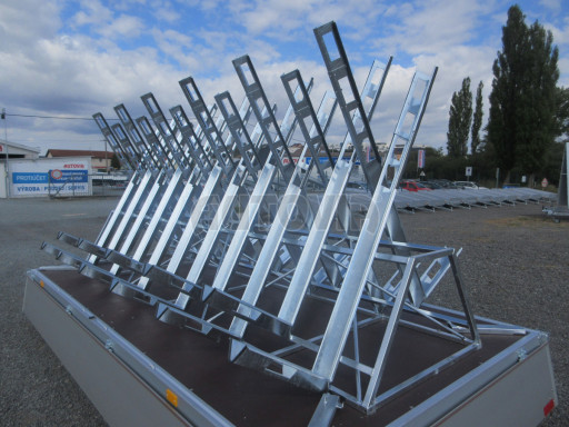 Cyklo 22 nákladní přívěs ZV 41 750kg N1 4,17x2,00/0,35 zesílená náprava č.18