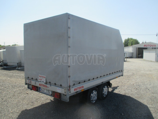 Bazarový valníkový přívěs s plachtou ZV 33 2,5T B2 3,33x1,70/1,70 č.11