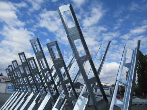 Cyklo 22 nákladní přívěs ZV 41 750kg N1 4,17x2,00/0,35 zesílená náprava č.21