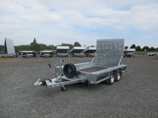 Celosvařený přepravník stavebních strojů BT 3,5T 2,99x1,54/0,25 rampa č.4