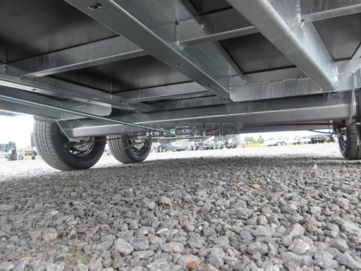 Celosvařený přepravník stavebních strojů BT 3,5T 2,99x1,54/0,25 rampa č.17