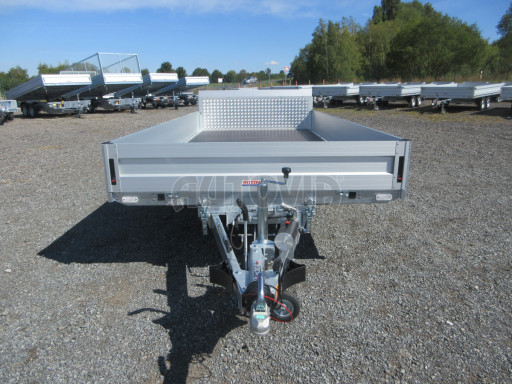 AD 2,7T 4,50x2,09 hydraulicky sklopný valník s rampou