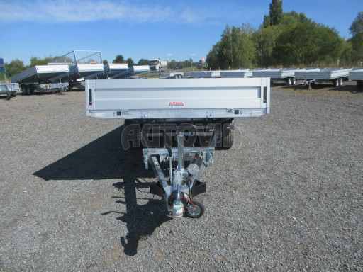 AD 2,7T 4,50x2,09 hydraulicky sklopný valník s rampou