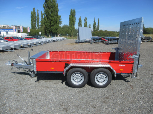 Přepravník mechanizace BT 3,5T 3,02x1,55/0,35 rampa* č.3